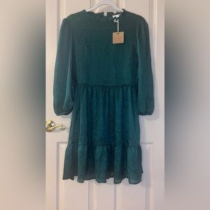 Green dress, medium, Blu Pepper